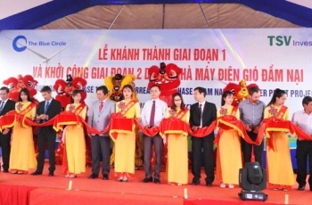 Groundbreaking ceremony for the second phase of Dam Nai wind power project